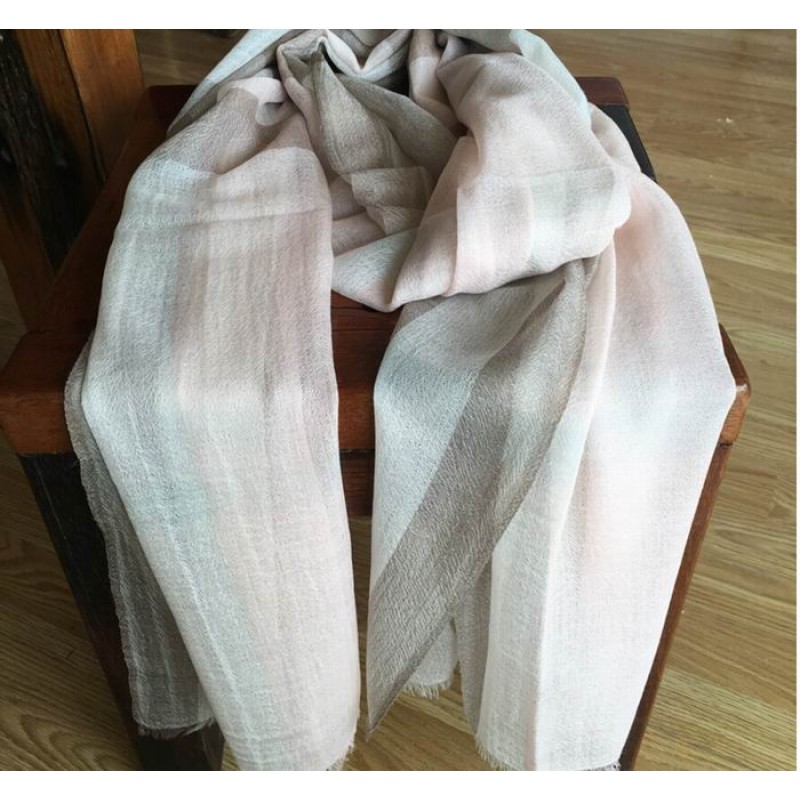 Pure Cashmere Scarves Green Multicolor Women Fashional Winter Scarf